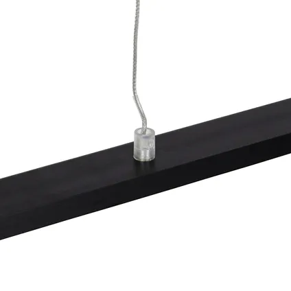 QAZQA Moderne hanglamp zwart 90 cm incl. LED - Banda 2