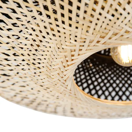 QAZQA Oosterse plafondlamp bamboe 50 cm - Rina 5