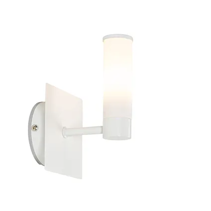 QAZQA Moderne badkamer wandlamp wit IP44 - Bath 5