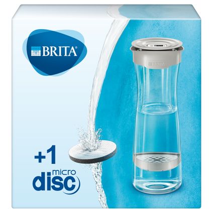 BRITA Fill&Serve Waterfilterkaraf 1,3L - Grijs - met 1 MicroDisc