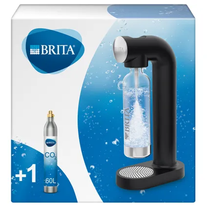 BRITA SodaONE Bruiswatertoestel Zwart - incl. CO2-cilinder & fles 2