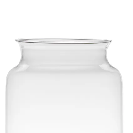 Hakbijl Glass Vaas - glas - transparant - 4 l - 22 x 27 cm 2