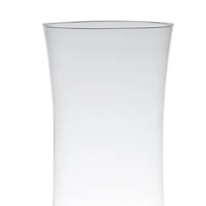 Hakbijl Glass Vaas - glas - transparant - 15 x 30 cm 2