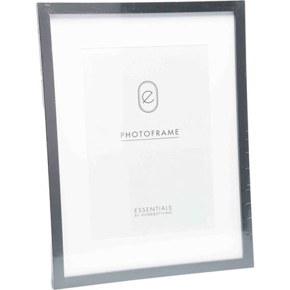Home & Styling Fotolijst - kunststof - zwart - voor foto van 30 x 40 cm