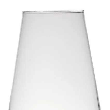 Hakbijl Glass Bloemenvaas Donna - transparant - eco glas - D17 x H24cm 2