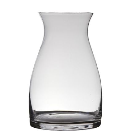Hakbijl Glass Vaas - Julia - transparant - glas - 30 x 19 cm