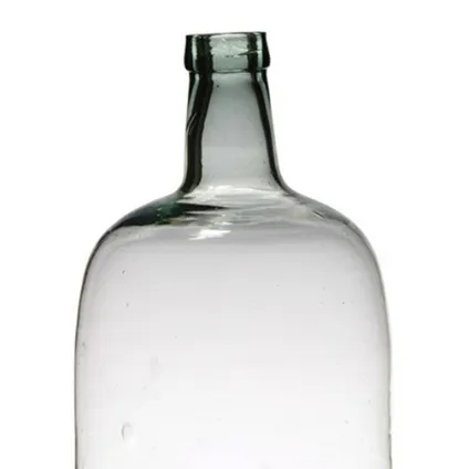 Bellatio Design Vaas van gerecycled glas - transparant -B19 x H50 cm 2