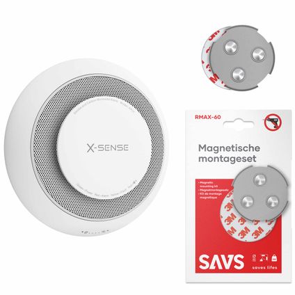 X-Sense XP01 Combimelder met magneet montage - 10 jaar batterij