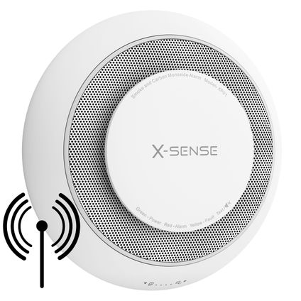 X-Sense XP01-W Koppelbare Combimelder - Meet Rook en CO - 10 jaar batterij
