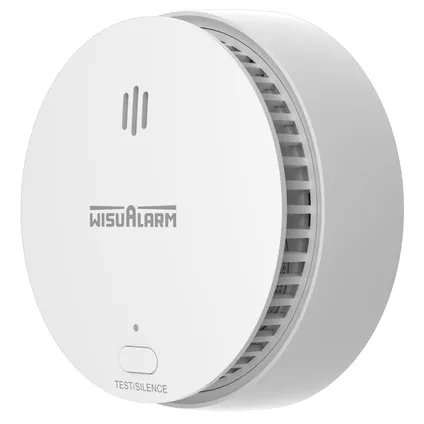 WisuAlarm SA30A-R8 Détecteur de fumée connectable sans fil - Batterie de 10 ans - 6 pièces 2