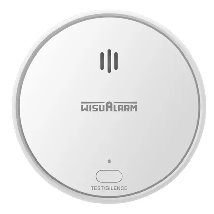 WisuAlarm SA30A-R8 Détecteur de fumée connectable sans fil - Batterie de 10 ans - 6 pièces 6