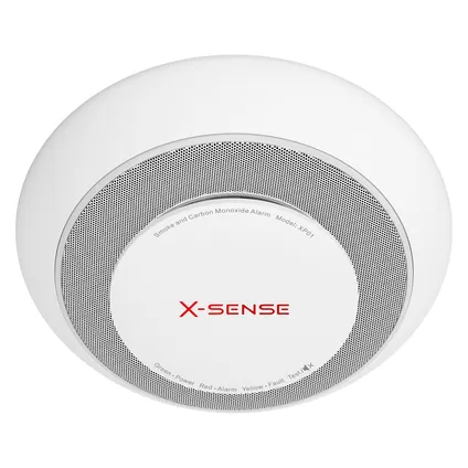 X-Sense XP01-W Détecteur Combiné Linkable avec aimant assemblée - Batterie de 10 ans - 3 pièces 6