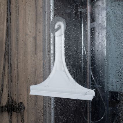 Schulte - raclette de douche en plastique - 27 cm - blanc