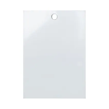 Schulte - wandpaneel - KLEUR - 120x210 - wit -zelf inkortbaar en zelfklevend 2