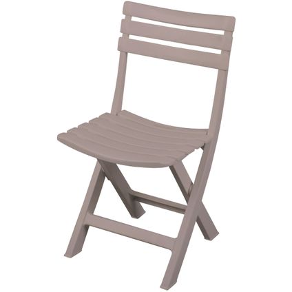 Sunnydays Klapstoel voor buiten/binnen - beige - 41 x 79 cm