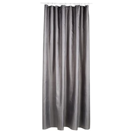 5Five Douchegordijn - grijs - polyester - 180x200cm