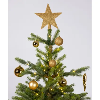 Bellatio Decorations Kerstballen - 33 ST - goudkleurig - 5-6-8 cm 3
