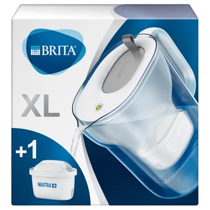 BRITA Waterfilterkan Style XL 3,5L - Grijs - met 1 MAXTRA+