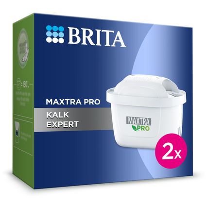 BRITA Waterfilterpatroon MAXTRA PRO KALK EXPERT 2-Pack