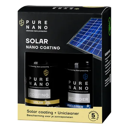 Pure Nano Solar Coating inclusief 250 ml 2