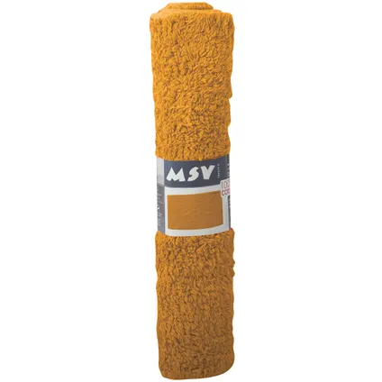 MSV Badkamerkleedje/badmat vloer - saffraan geel - 45 x 70 cm 5
