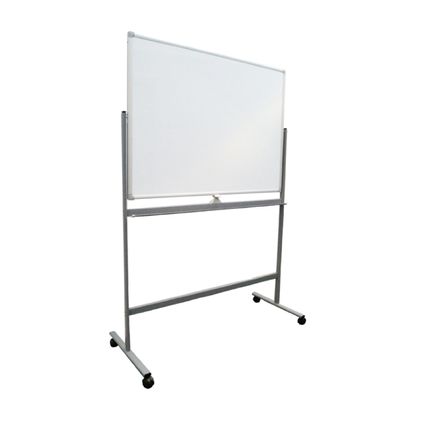 Whiteboard Verrijdbaar - Dubbelzijdig - Magnetisch - 90x120 cm
