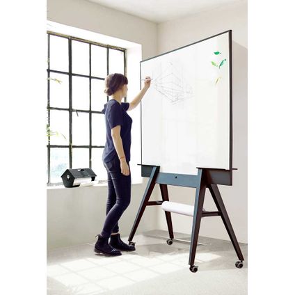 UIL verrijdbaar scrum-whiteboard - Magnetisch emaille - Mobiel