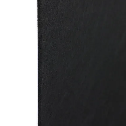 Tableau blanc / d'affichage 100x200 cm - 1 tableau + 1 panneau acoustique - Noir 9