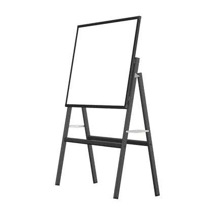 Whiteboard op statief - Magnetisch - 150x120 cm - Zwart 2