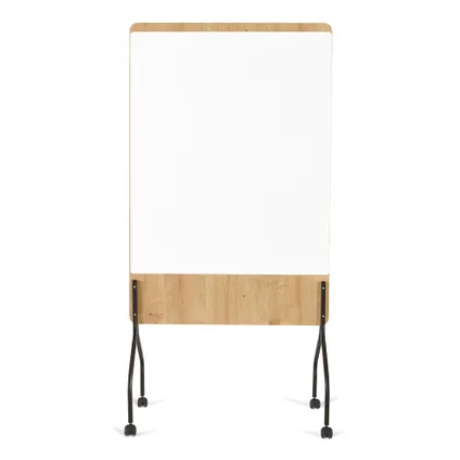 Rocada Natural verrijdbaar whiteboard - Magnetisch - 100 x 120 cm 3