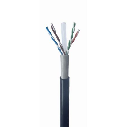 Cablexpert - CAT6 UTP LAN outdoor cable, solide, 305 m, noir