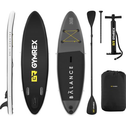 Gymrex Stand Up Paddle Board set - 135 kg - 305 x 79 x 15 cm GR-SPB305