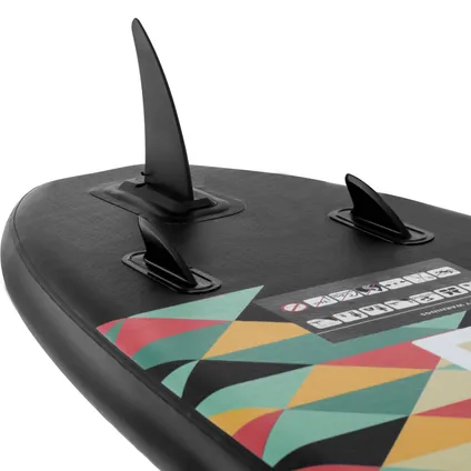 Gymrex SUP paddleboard - 110 kg - opblaasbaar - zwart GR-SPB320 4