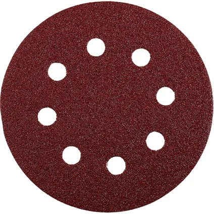 KWB disque de ponçage Ø 115 mm - grain 240 - fixation velcro - 491824 - 5 pièces 3