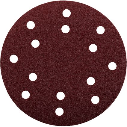 KWB disque de ponçage Ø 150 mm - grain 120 - fixation velcro - 492012 - 5 pièces