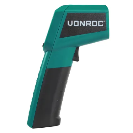 VONROC Digitale infrarood thermometer met laser | Incl. 2x batterijen 5