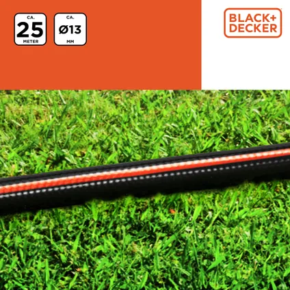 BLACK+DECKER Tuinslang ⌀13MM x 25M 5