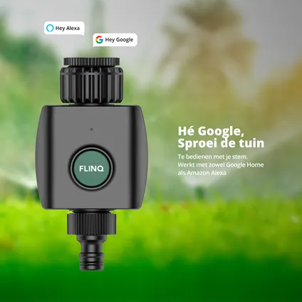 FlinQ - Ordinateur d'arrosage - Système d'irrigation intelligent - Alexa et Google Assistant 6