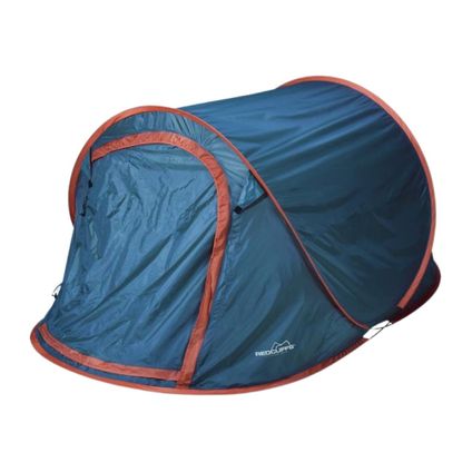 HIXA Pop-Up Tent 1 Persoons Blauw 220x120x95cm Kamperen