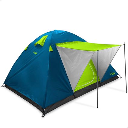 HIXA Aktive Tent 2 Person Dome Festival Blue Green 240x210x130cm