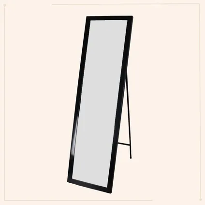Orange85 Pass mirror Noir Miroir sur pied 35x125cm 2