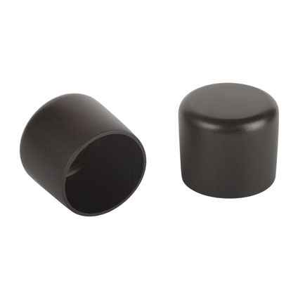 Fix-O-Moll stoelpootdoppen zwart 30 mm 4st