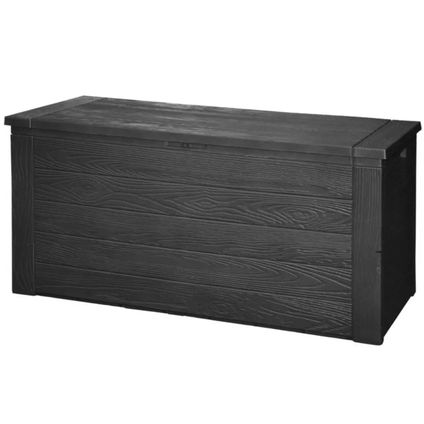 Kussenbox - hout motief - 300 l - 120 x 45 x 58 cm