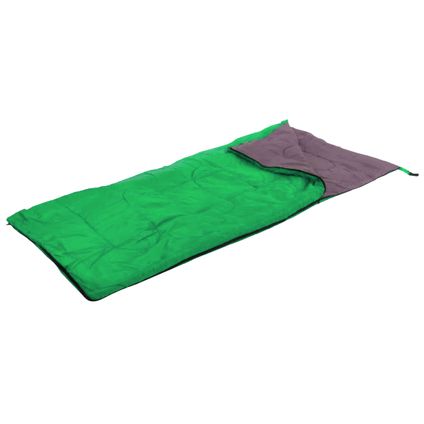 HIXA Aktive Sleeping Bag Adults Green Polyester 190x70cm