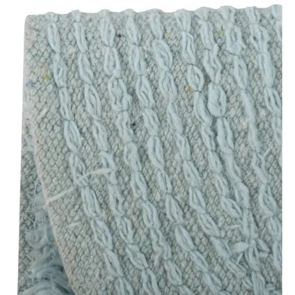 MSV WC/Badkamerkleed/badmat voor op de vloer - lichtblauw - 45 x 35 cm 2