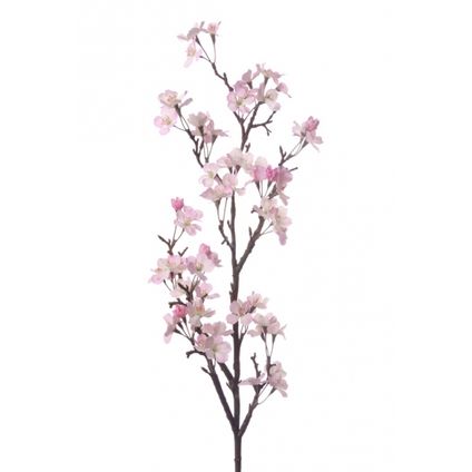 Bellatio flowers & plants Appelbloesem - roze - 104 cm