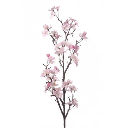 Bellatio flowers & plants Appelbloesem - roze - 104 cm