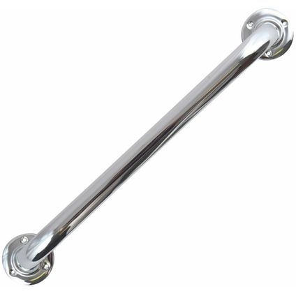 MSV Badkamer/douche wand handgreep - rvs metaal - zilver - 30 cm