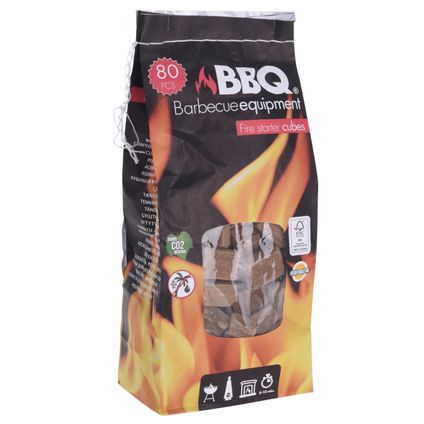 BBQ Collection Aanmaakblokjes - 80 stuks - barbecue aanmakers