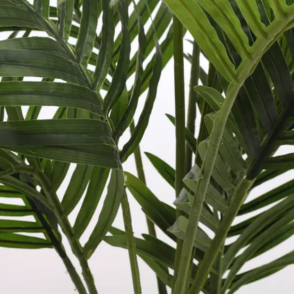 Mica Decorations grote Palm kunstplant - groen - H110 x D90 cm 5